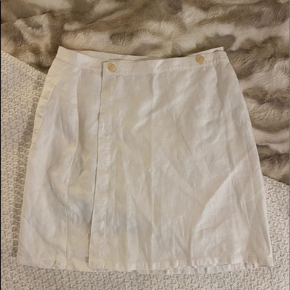 J Crew Linen Skirt